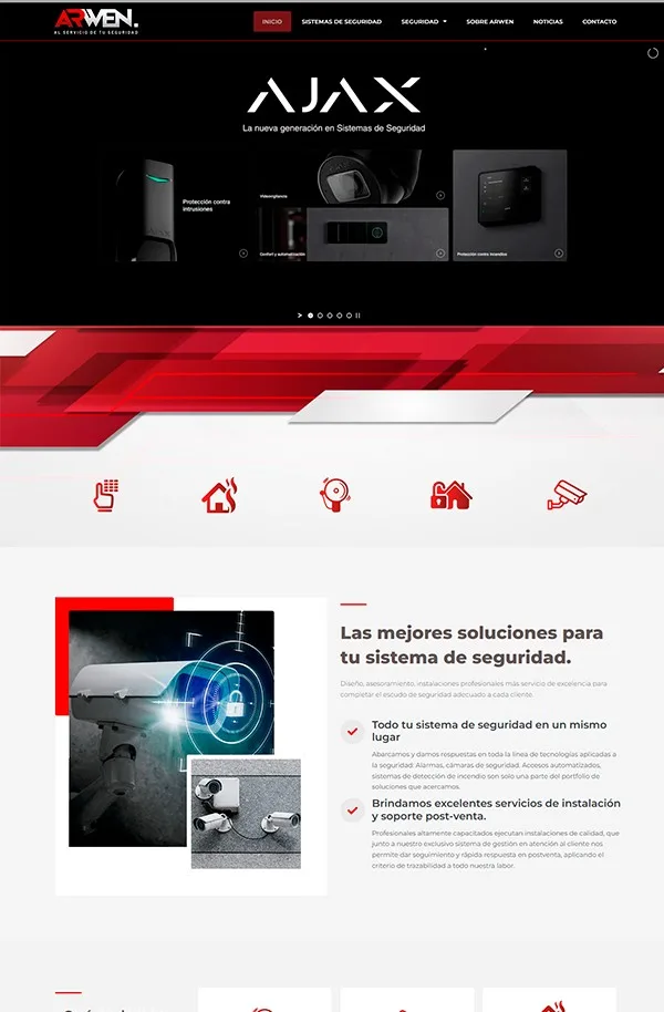 Arwen - Alarmas y sistemas de seguridad